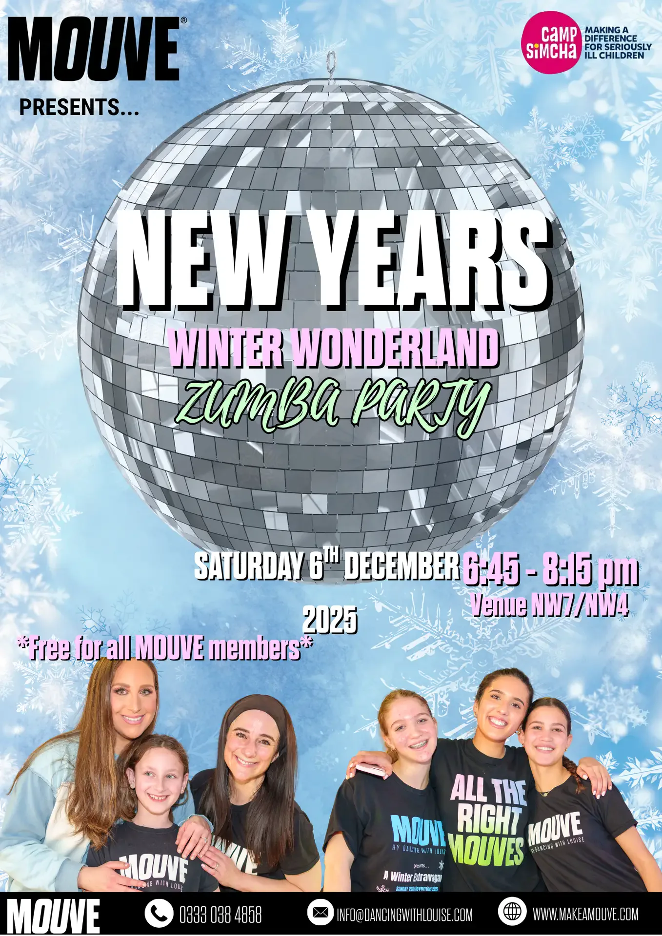 Women enjoying a dance fitness class at MOUVE by Dancing with Louise in North West London